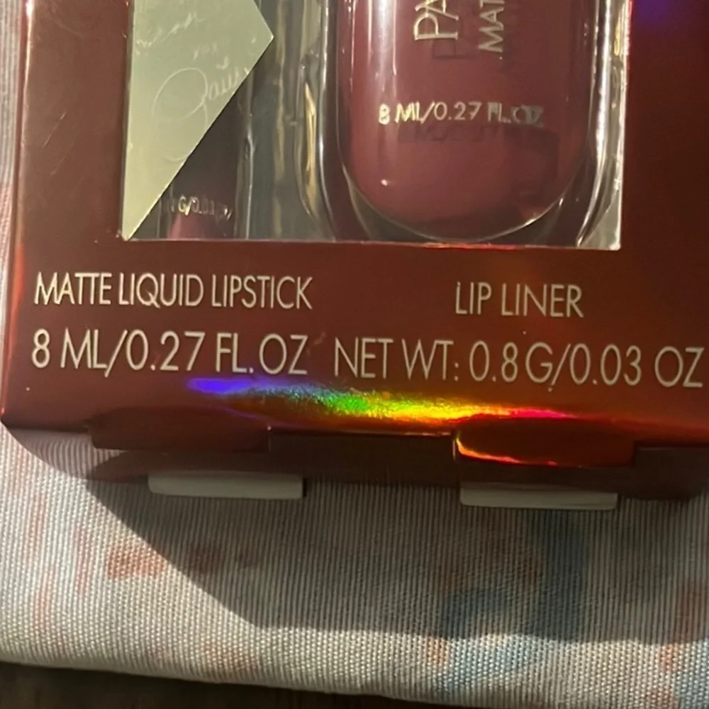 🆕 Paris Hilton Lippy Love Matte Liquid Lipstick Set